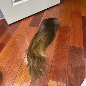 Human hair balayge wig